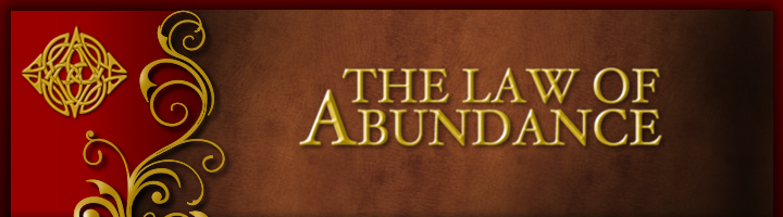 Law of Abundance header